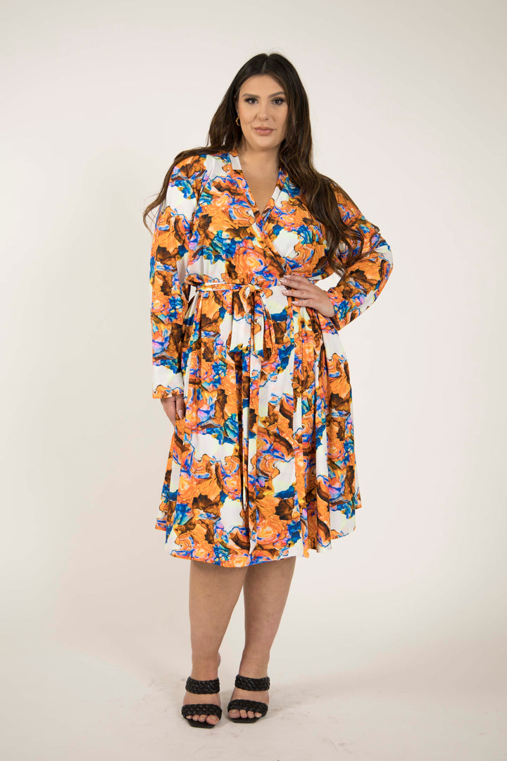 The Perfect Plus Wrap Dress - Maxi
