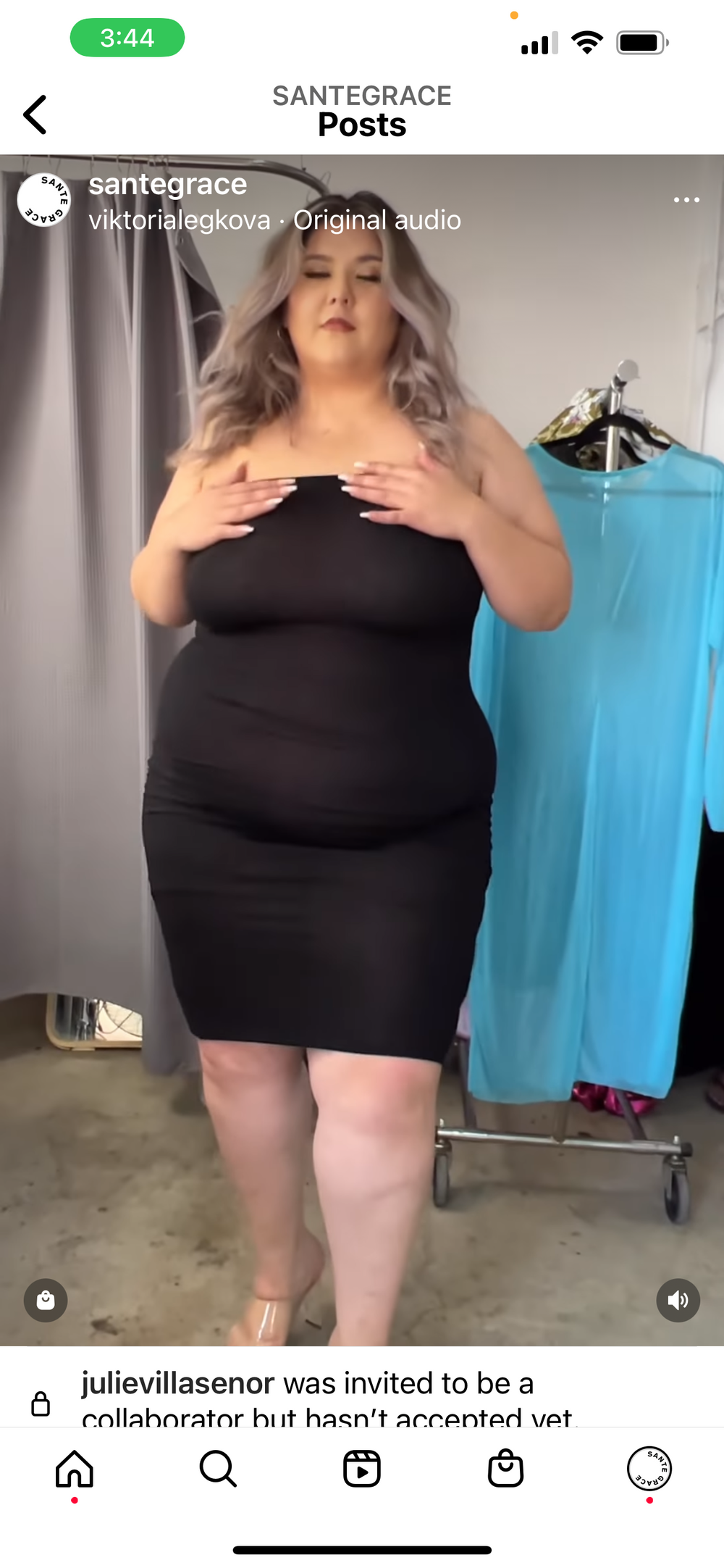 Sleeveless and strapless black dress