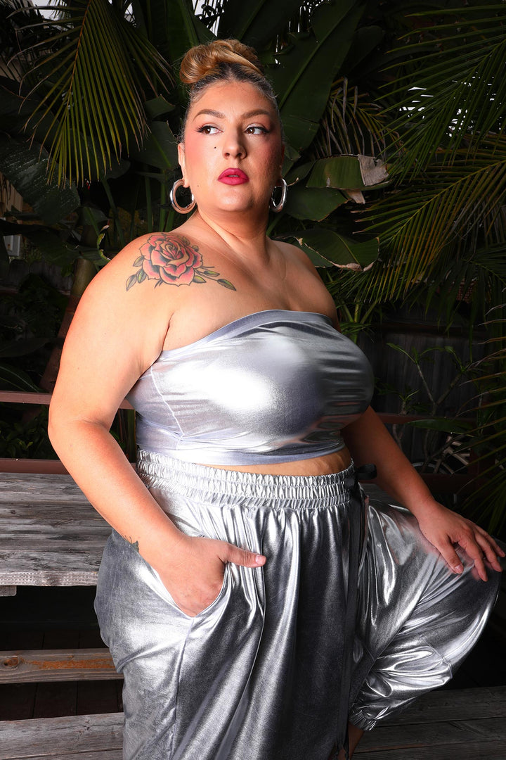 Delilah - Lame' Jogger Set