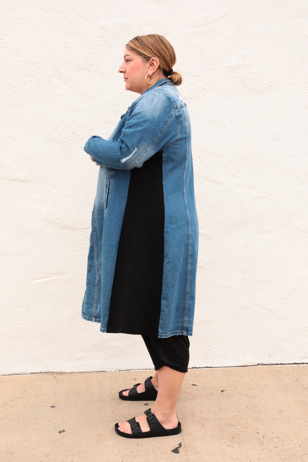 Sante Grace Denim Shacket/Duster